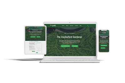 Daylesford Gardener - Custom Wordpress Website design seo web design website wordpress