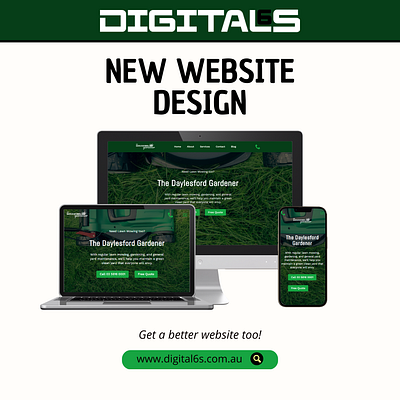 Daylesford Gardener - Website SEO & Quote Form w/ Image uploads design seo web design website