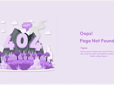 404 Error Page 404 404 error card design error page f figma figmadesign graphic design ui uiux ux