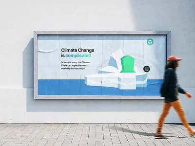 Climate Change minimal vector banner design for WheelCoin web3 banner banner design brand design branding climate change design graphic design iceberg illustration m2e minimal move to earn post post design poster poster design social media sustainability vector web3