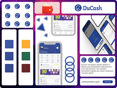 UX Case Study - DuCash app branding case study design disign e wallet graphic design illustration logo transaction transfer ui ui ux uiux ux