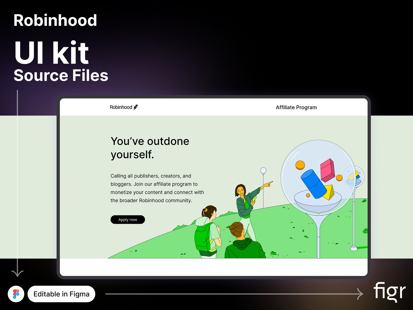 Make Robinhood UI your own by Figr Design on Dribbble