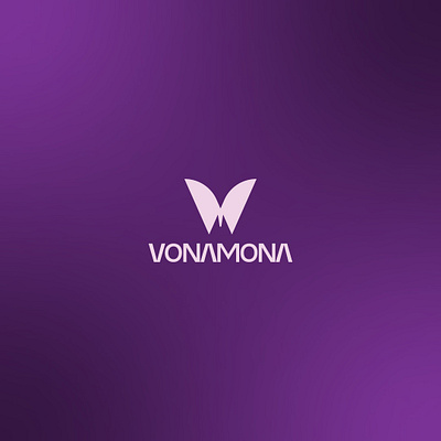 VONAMONA LOGO branding graphic design logo