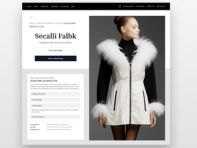 E-commerce UI Concept branding e commerce graphic design ui