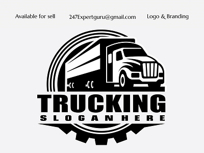 Trucking Logo Vector, Trucking Company Logo Design Premium Logo branding graphic design logo modern logo motion graphics