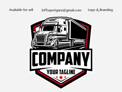 Trucking Logo Vector, Trucking Company Logo Design Premium Logo branding graphic design logo modern logo motion graphics