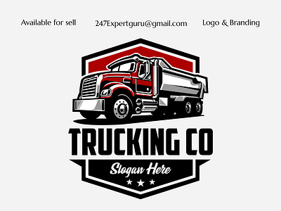 Trucking Logo Vector, Trucking Company Logo Design Premium Logo branding logo modern logo motion graphics