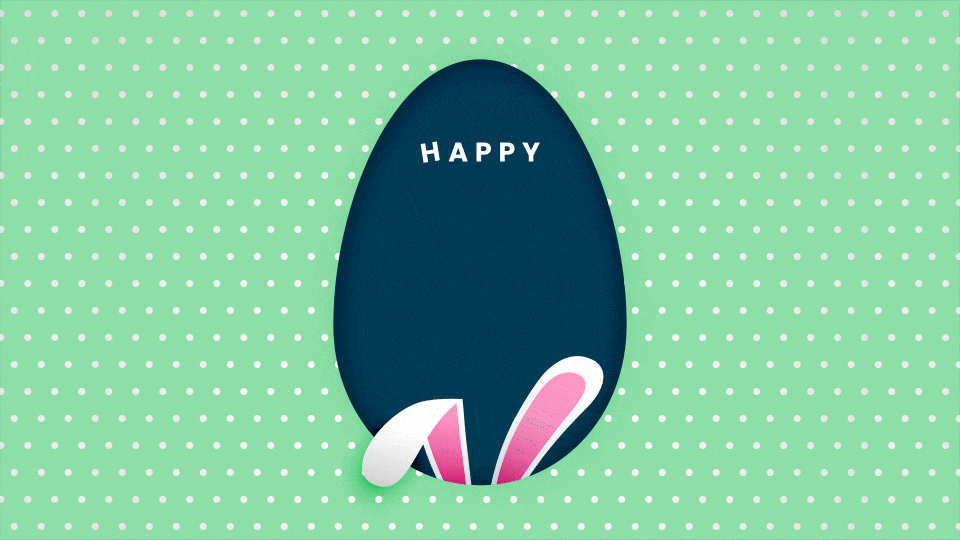 happy easter day animation 4k adobestock animation april cute day easter egg festive jesus motiongraphic rabbit smile