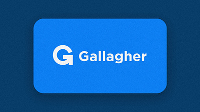 Gallagher Insurance (Concept) corporate graphic design logo