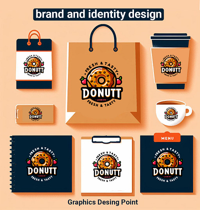 I will make a food and restaurant brand and identity design. branding burger chef donut logo fast food food logo food truck logo graphic design grill illustrator logo logo design pizza restaurant vector design