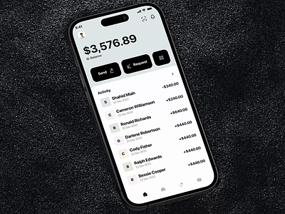 Linked Bank Account - Quicky Finance Payment App add payment app design budgeting digital payments digital wallet financial management linked bank account mobile banking money management payment app ui ui design uiux ux wavespace wavespaceagency wavespase withdraw payment