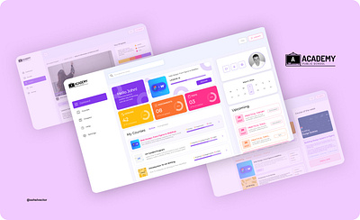 ACADEMY E-Learning Platform Dashboard dashboard dashboardui designthinking digitaldashboard e learning dashboard education dashboard design electronic dashboard informationdesign interactivedesign ui uiuxdesign userexperience ux uxdasboard design visualdesign website