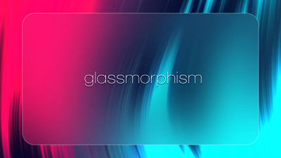 Glassmorphism Animation after effects animation glassmorphism graphic design motion design motion graphics