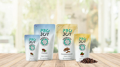 Packaging Design for ProJoy Probiotics brand naming branding design graphic design illustration logo