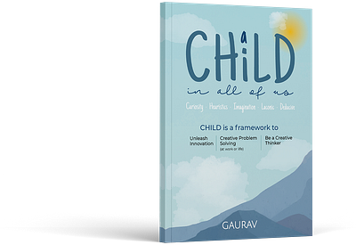 Book Cover Design for "a CHiLD in all of us" book cover design branding brochure design design graphic design vector