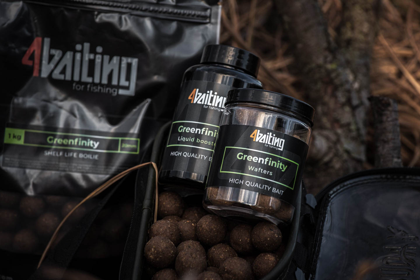 4 baiting - logo design and branding for fishing accessories branding business card corporate identity fishing graphic design logo logo design minimal package package design