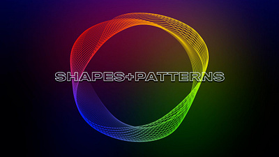 Shapes and Patterns abstract after effects animation graphic design motion motion design motion graphics pattern shapes