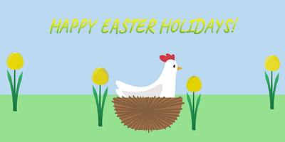 Cracking into Easter: Animated SVG Journey from Eggs🐣to Hen🐔 animated svg animation beginners animation design easter easter animation easter chicken easter eggs eggs happy easter happy easter holidays illustration motion graphics svg svgator vector praphics