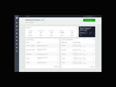 Logmore dashboard dashboard data data board ui ux