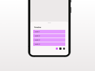 timeline concept android calender interface design mobile productivity purple scheduling timeline