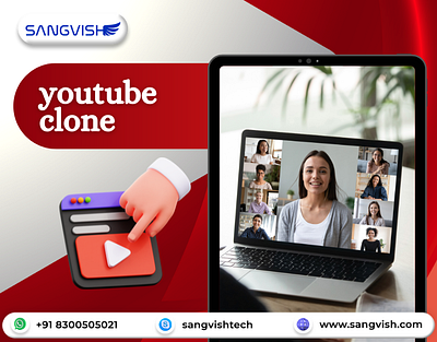 Build Your YouTube Platform Simply With Our Youtube Clone Script best youtube clone script clone of youtue sangvish youtube clone youtube clone app youtube clone script