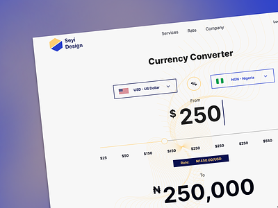 Currency Converter converter corrency converter currency dollar ecommerce exchange exchange rate naira rate user experience ux we web app web design