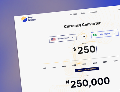 Currency Converter converter corrency converter currency dollar ecommerce exchange exchange rate naira rate user experience ux we web app web design