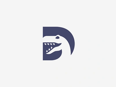 D & Dinosaur Logo brand branding clever logo cool logo d logo d monogram d negative space dinosaur logo dinosaur negative space dinosaur symbol identity lettermark logo negative space negative space logo raptor logo smart logo strong logo velociraptor velociraptor logo