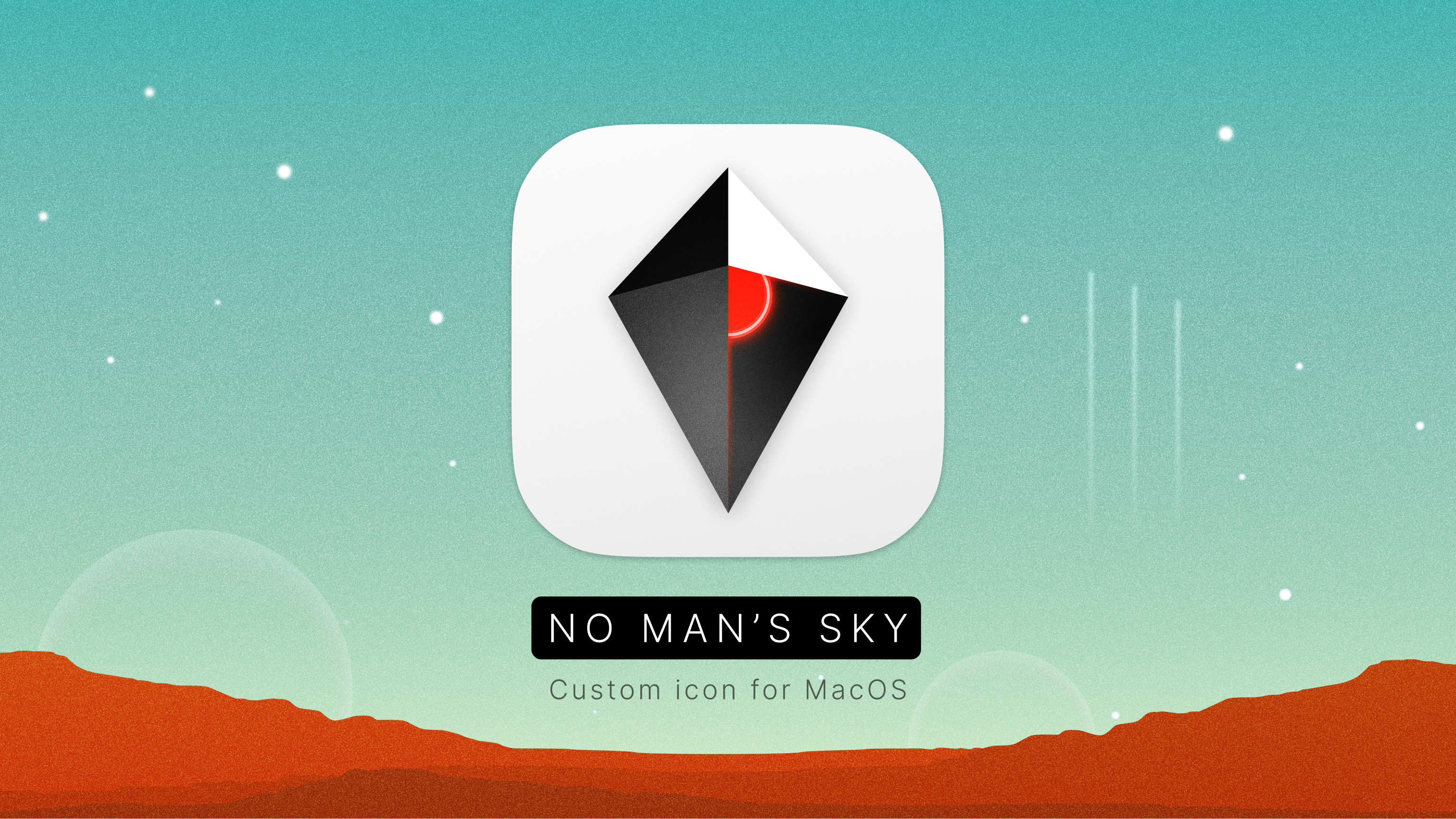 No Man's Sky – Mac OS icon atlas game game icon icon mac icon mac os mac os icon nms no mans sky