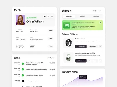 E-Commerce - Widgets System - Exploration branding clean color dashboard design design system ecommerce minimal mobile design ui user interface ux web design widget