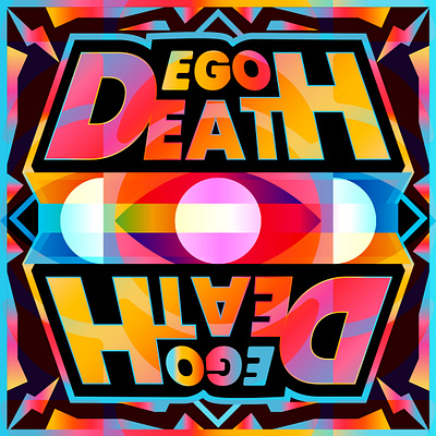 EGO DEATH graphic design