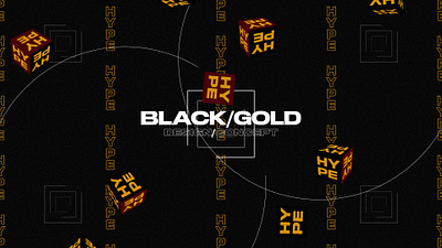 BLACK/GOLD | Motion Design Concept after effects animation concept concept design conceptual design gold graphic design motion design motion graphics noise