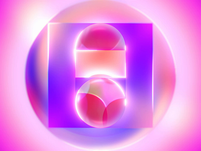 138 🔮 2d animation box branding circle cj deep design glas glow loop motion pink purple red shiny sound sphere transition ui