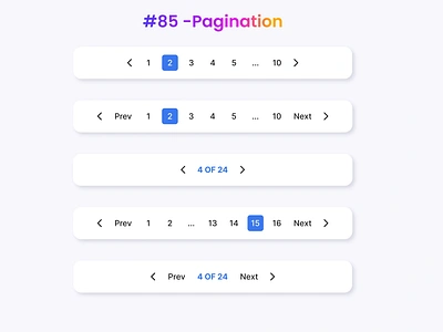 Daily UI 85 - Pagination