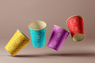 Free Paper Cup Mockup PSD branding cup free free mockup freebies mockup mockup design mockup psd paper product design psd mockup