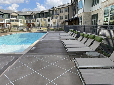 Make Your Backyard Oasis: Innovative Pool Deck Resurfacing Ideas concrete concrete restoration concrete resurfacing pool pool deck
