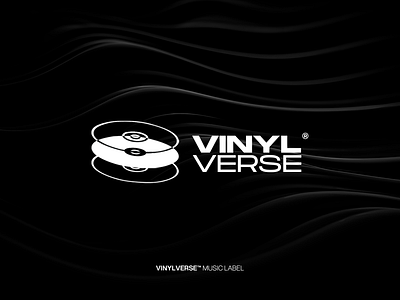 VinylVerse® - Logo Design brand logo branding design graphic design illustration logo logo design logo mark logotype mark minimal minimalist typography