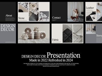 Design Decor artdirection design figma funiture graphic design layout minimal design presentation typography visual design web design white space