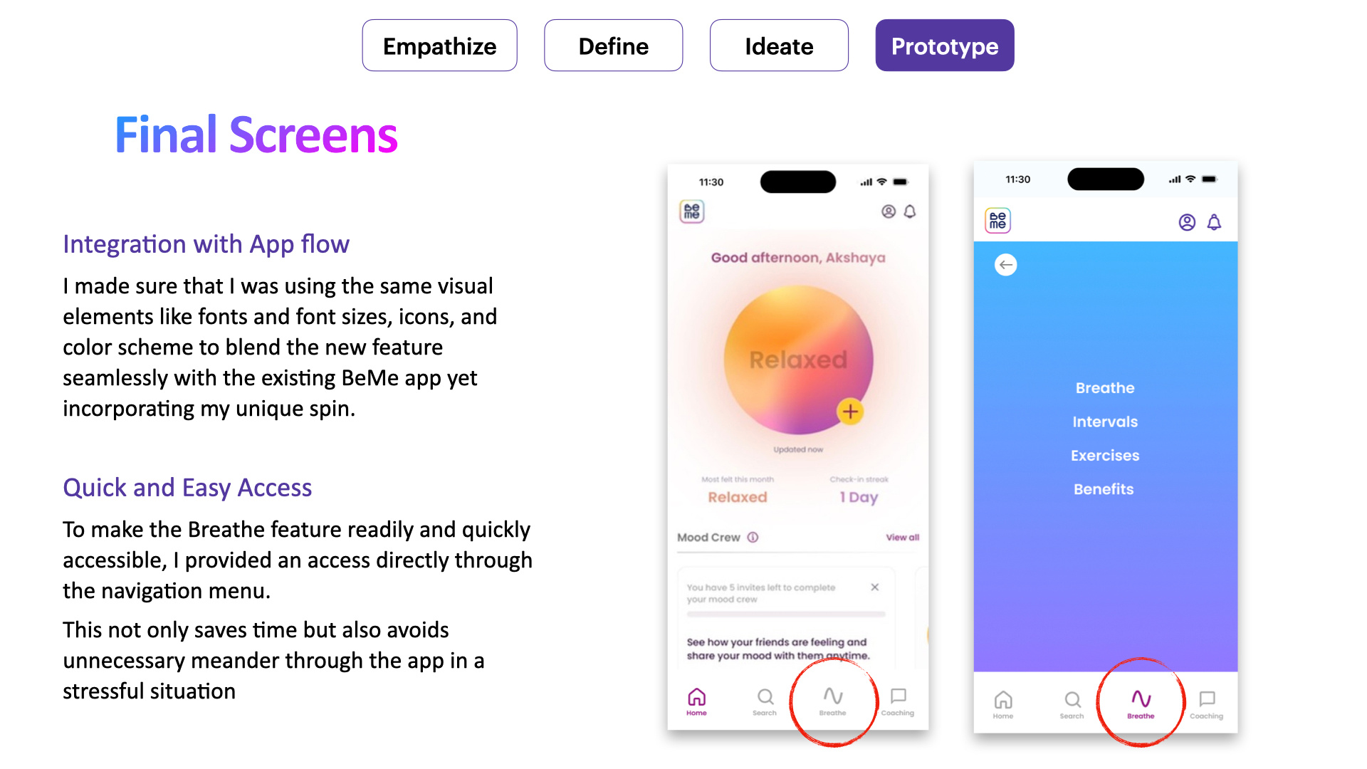 TakeHome Design Challenge by Akshaya Shinde Gosavi on Dribbble