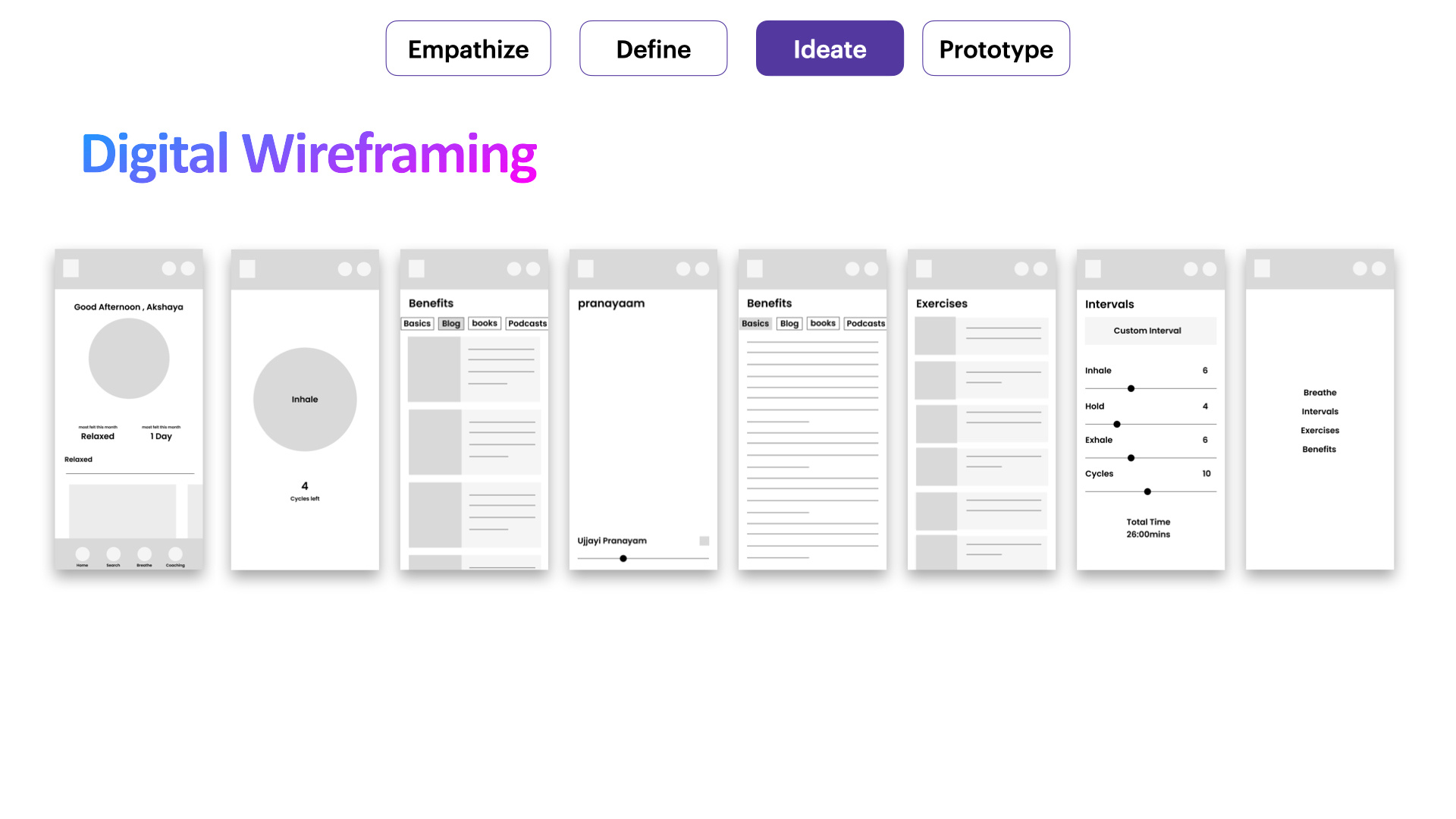 TakeHome Design Challenge by Akshaya Shinde Gosavi on Dribbble