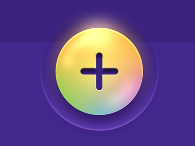 Button button desing icon mobile plus ui