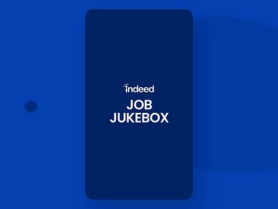 Indeed: Job Jukebox graphic design motion graphics ui