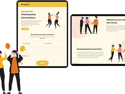 Friendship Landing Page