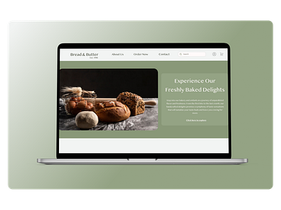 Bakery Website Project app bakery branding bread design dribbble ecommerce figma ios mobile online store project shop store ui ux web design website