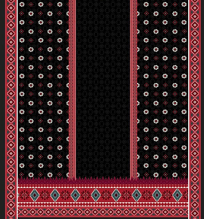 Chunri style sindhi cultural textile printing design digital printing textile textile design