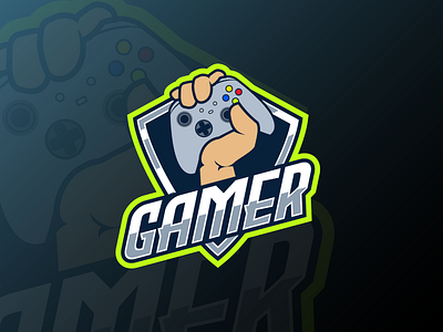 Gamer Logo (Mascot/ Esports Logo) adobe illustrator branding design esports logo gaming logo graphic design illustration logo mascot logo vector visual identity
