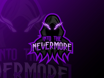 Into The Nevermore Logo (Mascot/ Esports Logo) adobe illustrator branding design esports logo gaming logo graphic design illustration logo mascot logo vector