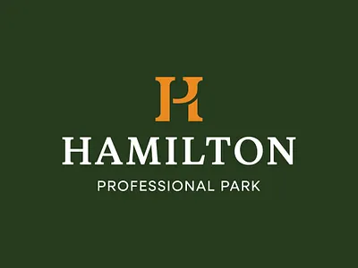 Hamilton Professional Park branding graphic design logo