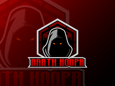 Darth Koopa Logo (Mascot/ Esports Logo) adobe illustrator branding design esports logo gaming logo graphic design illustration logo mascot logo