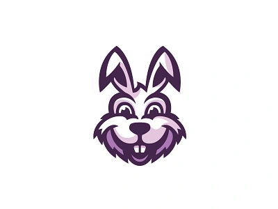 Bunny Mascot Logo animal brand designer bunny bunny logo cartoon cartoonish cute design friendly happiness happy illustration logo design logo designer mascot mascot designer mascot logo popular logo rabbit logo